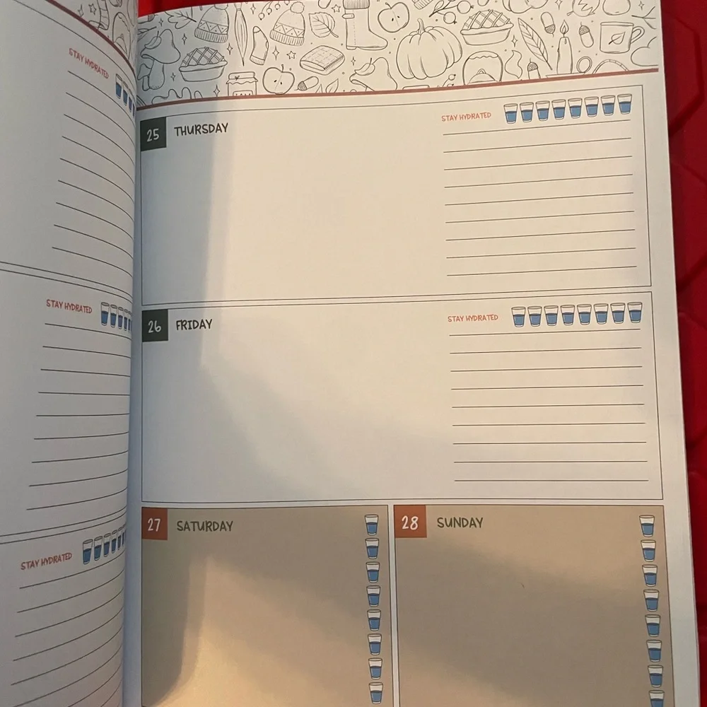 2025-2026 Bloom Bloom weekly planner